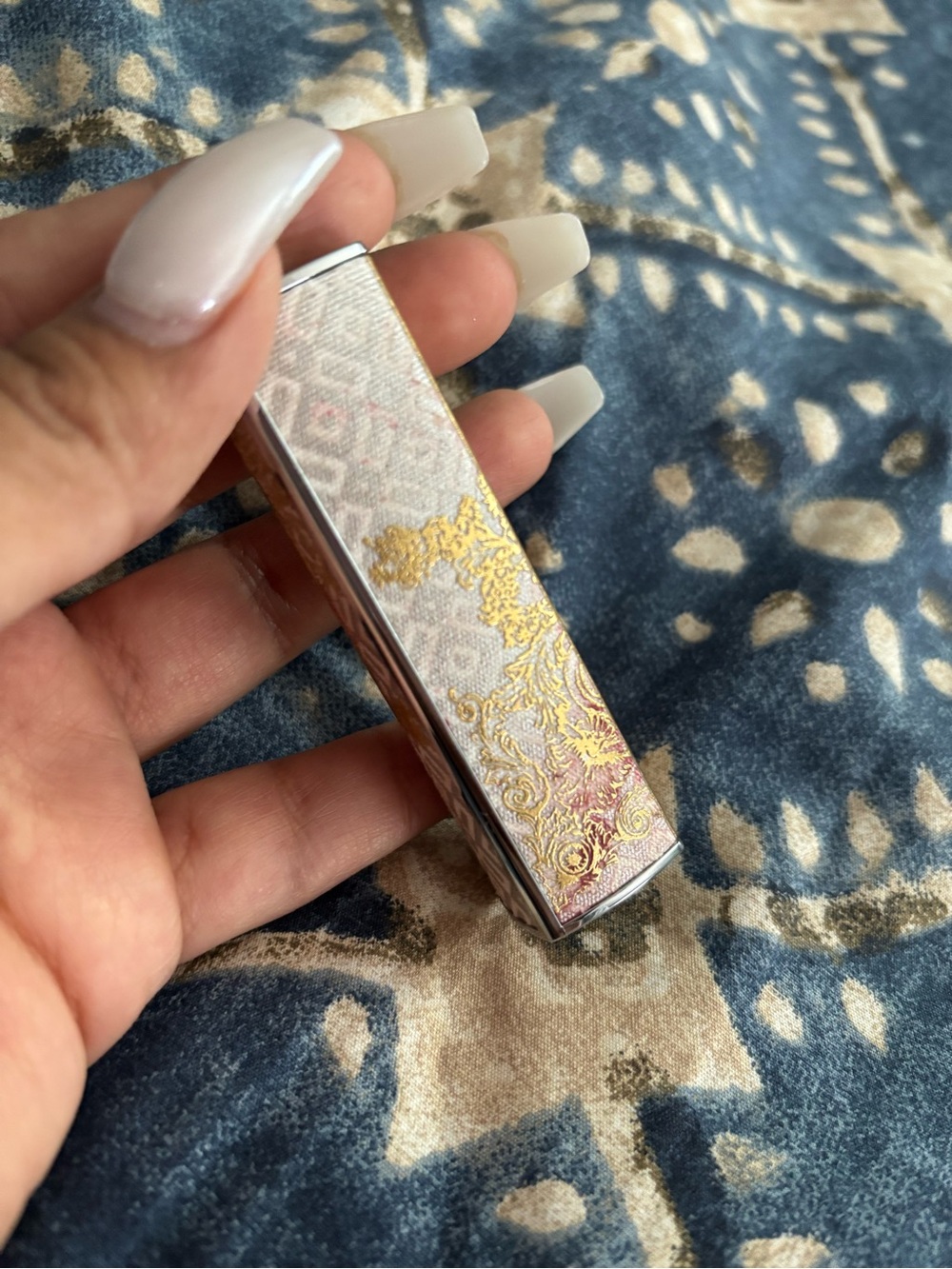 Dior Gold Embossed Lipstick Case - Christian Dior - Picture 2 of 8